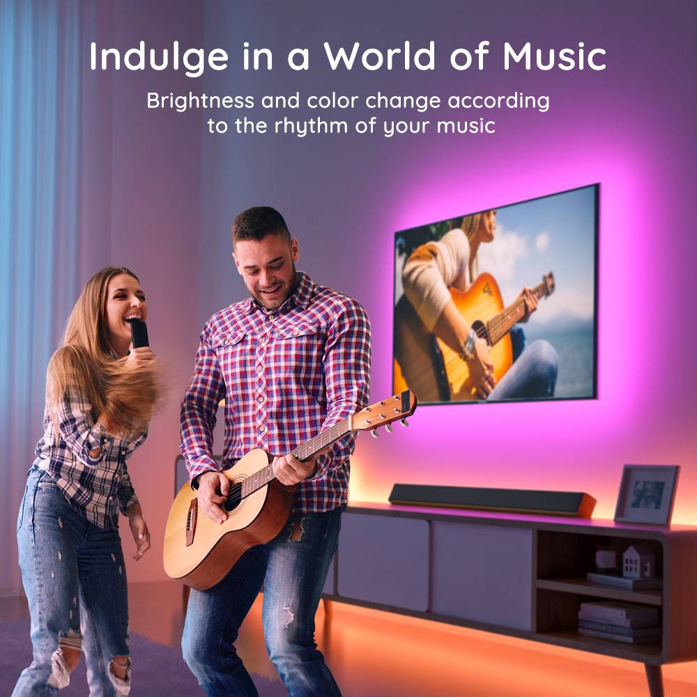 RGB Bluetooth LED Backlight for 46- 60 TVs