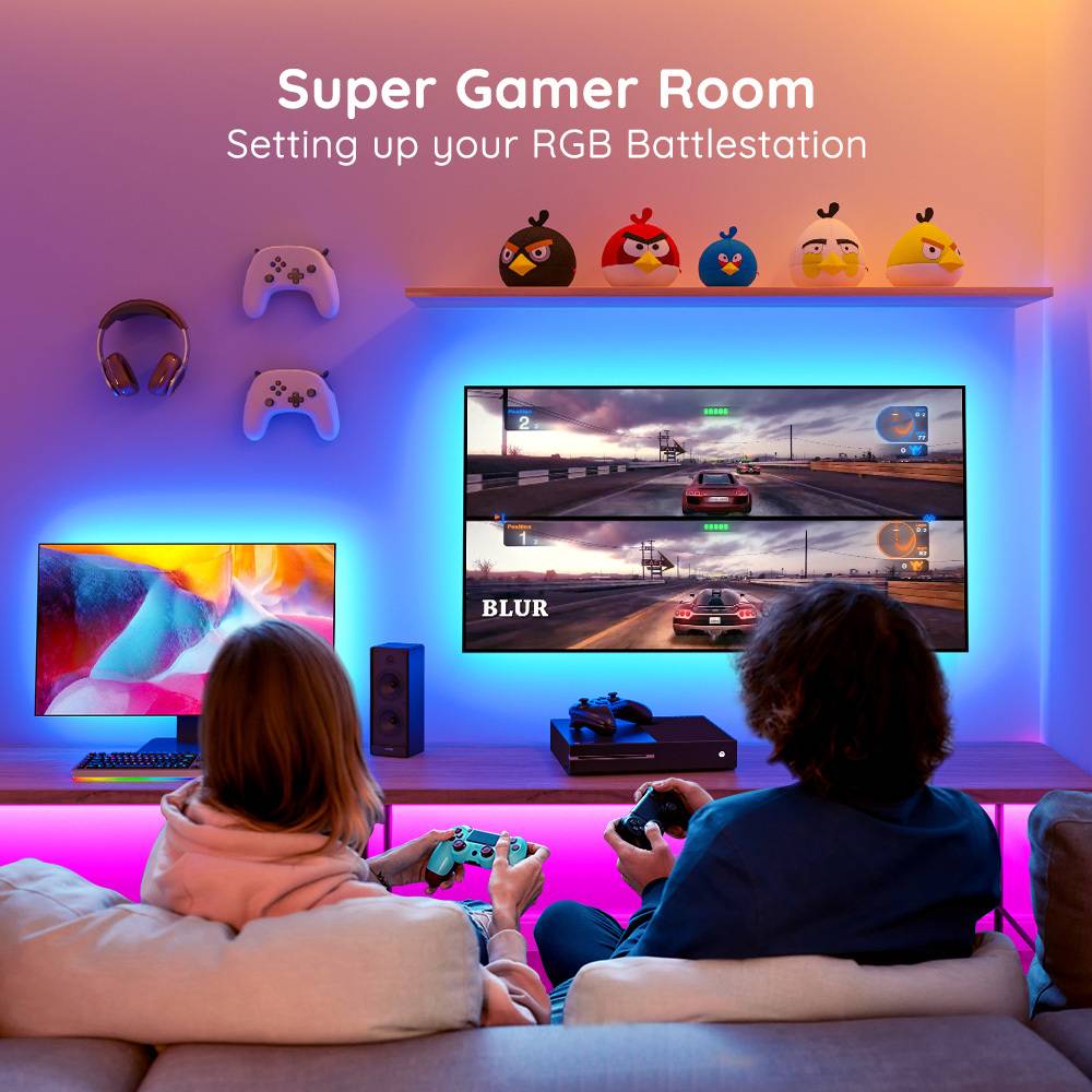 RGB Bluetooth LED Backlight for 46- 60 TVs