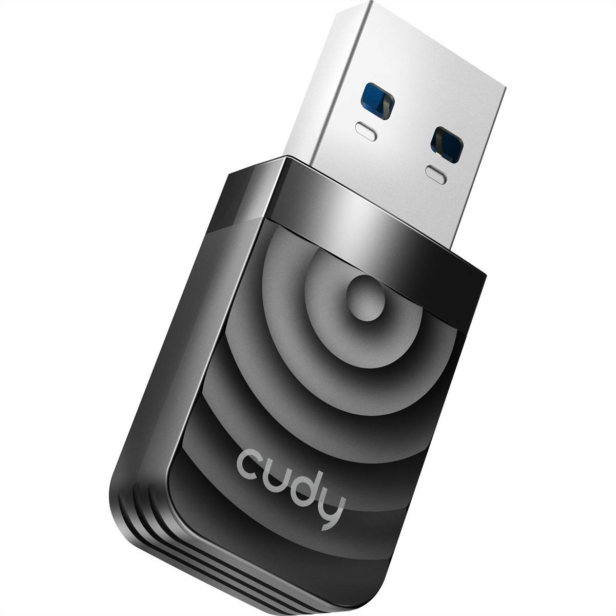 CUDY WU1300S, Kabellos, USB, WLAN, Wi-Fi 5 (802.11ac), 867 Mbit/s, Schwarz