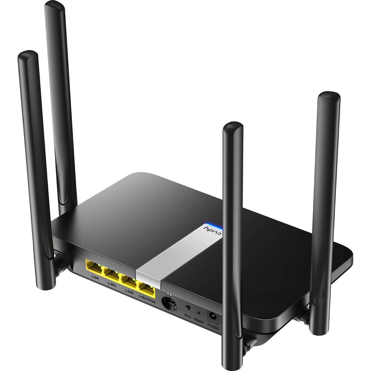 CUDY LT500, Wi-Fi 5 (802.11ac), Dual-Band (2,4 GHz/5 GHz), Eingebauter Ethernet-Anschluss, 3G, Schwa