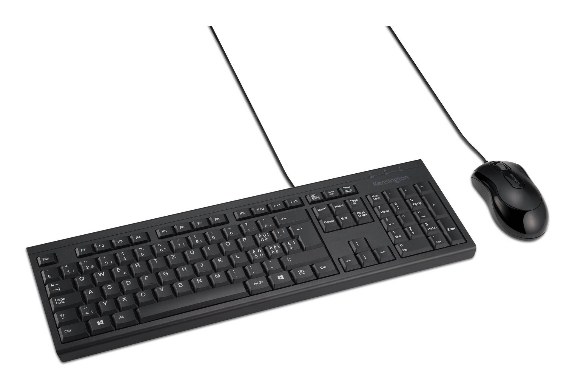 Kensington KM100 EQ - Tastatur-und-Maus-Set