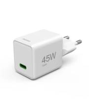 Hama 00201983 USB-Ladegerät 45 W Innenbereich, Steckdose USB-C® Buchse (Power Delivery) Anzahl Ausgänge: 1 x USB Power Delivery (USB-PD)