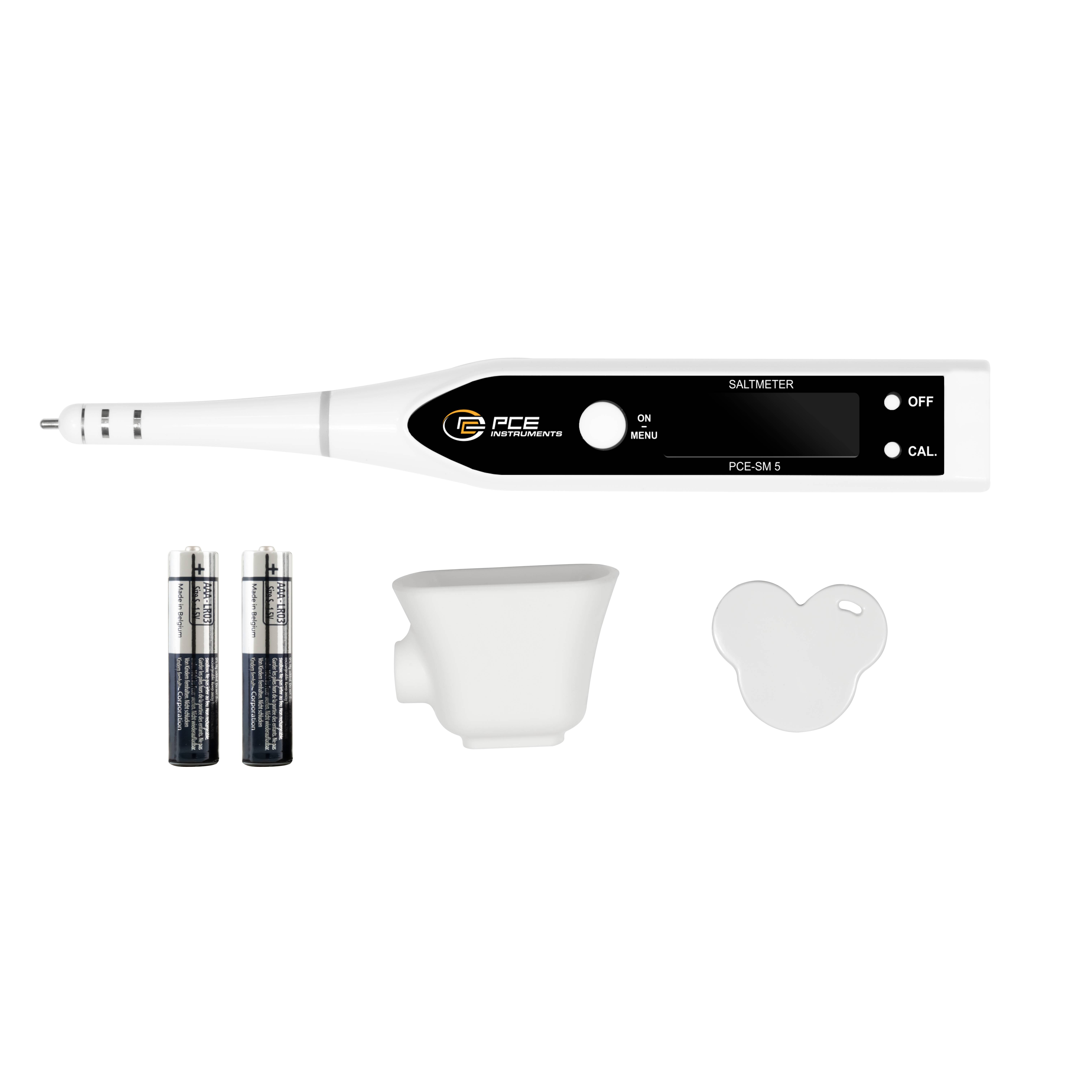 PCE Instruments PCE-SM 5 Leitfähigkeits-Messgerät Salz, Temperatur