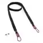 C-ROPE Kameragurt Traveler aus Paracord 140cm Silent Black retailSchwarz C-ROPE Kameragurt Traveler aus Paracord 140cm Silent Black retailSchwarz