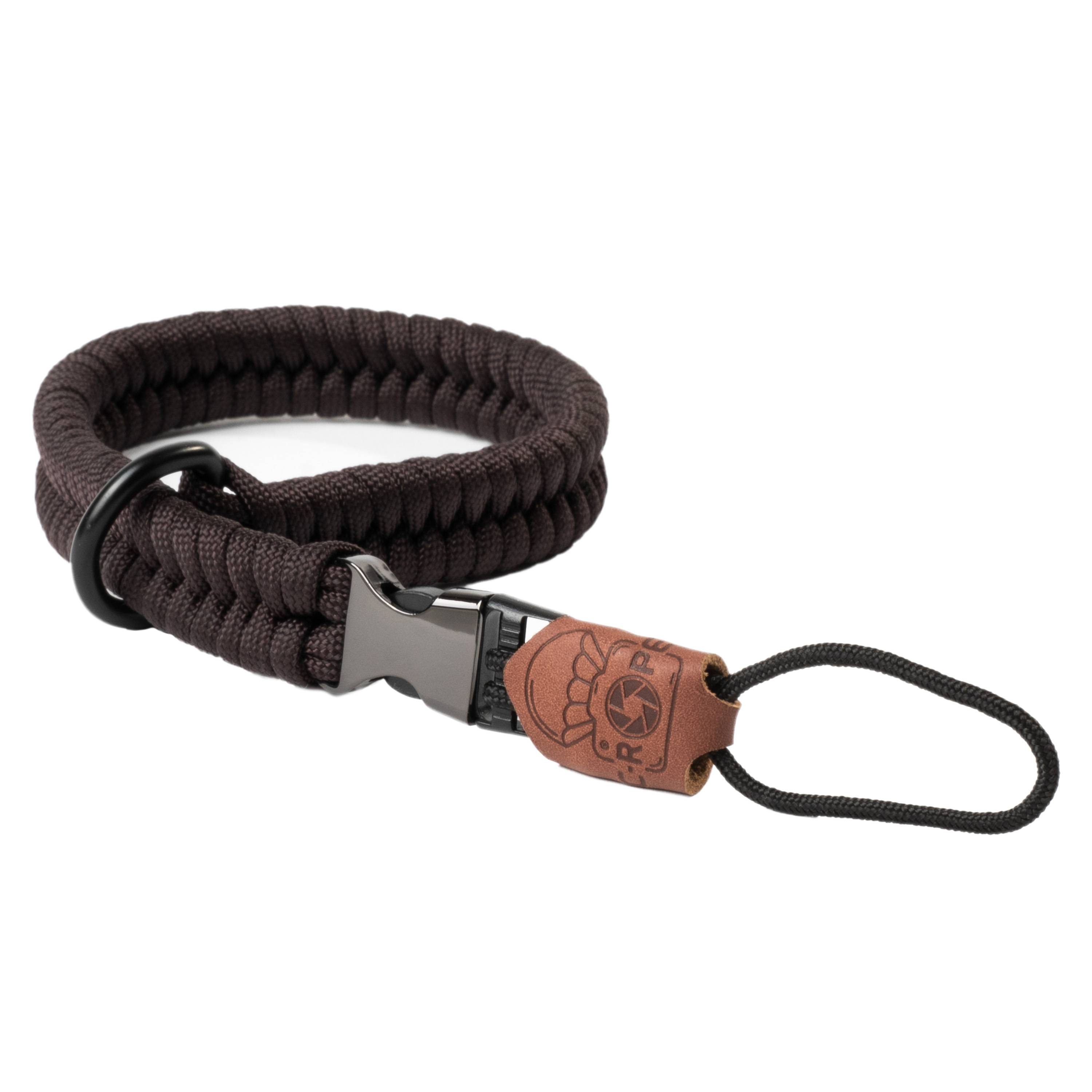 Kamera Handschlaufe Claw aus Paracord Coffee retail