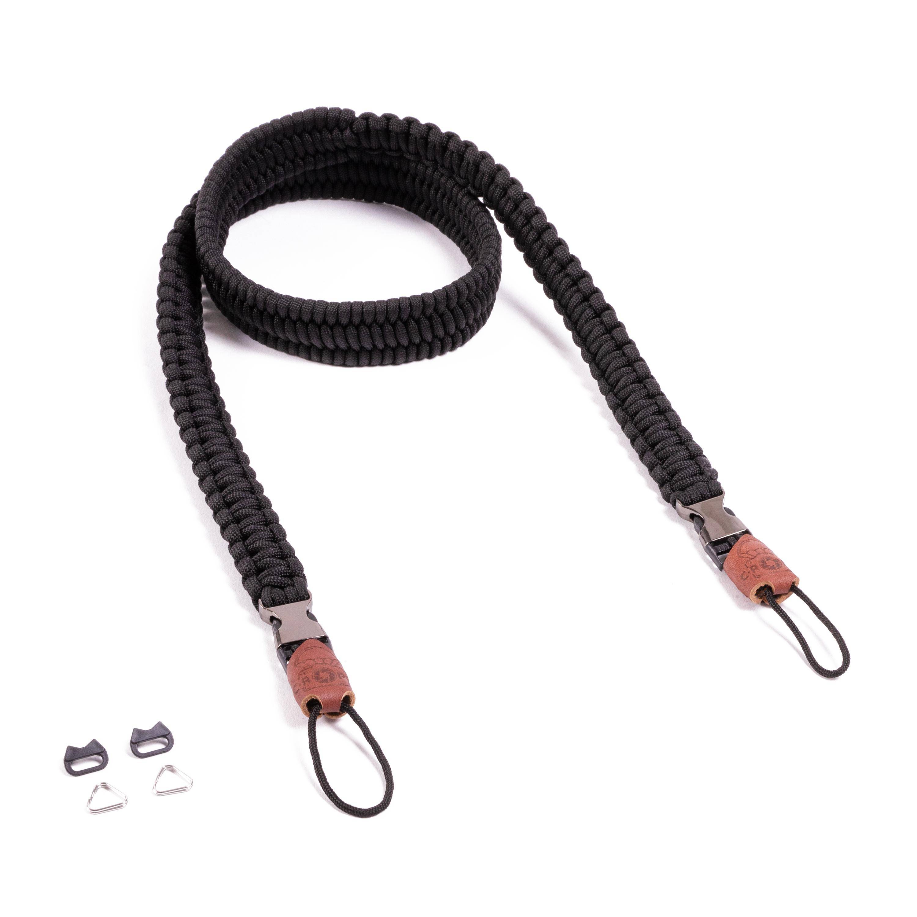 Kameragurt Traveler aus Paracord Silent Black retail