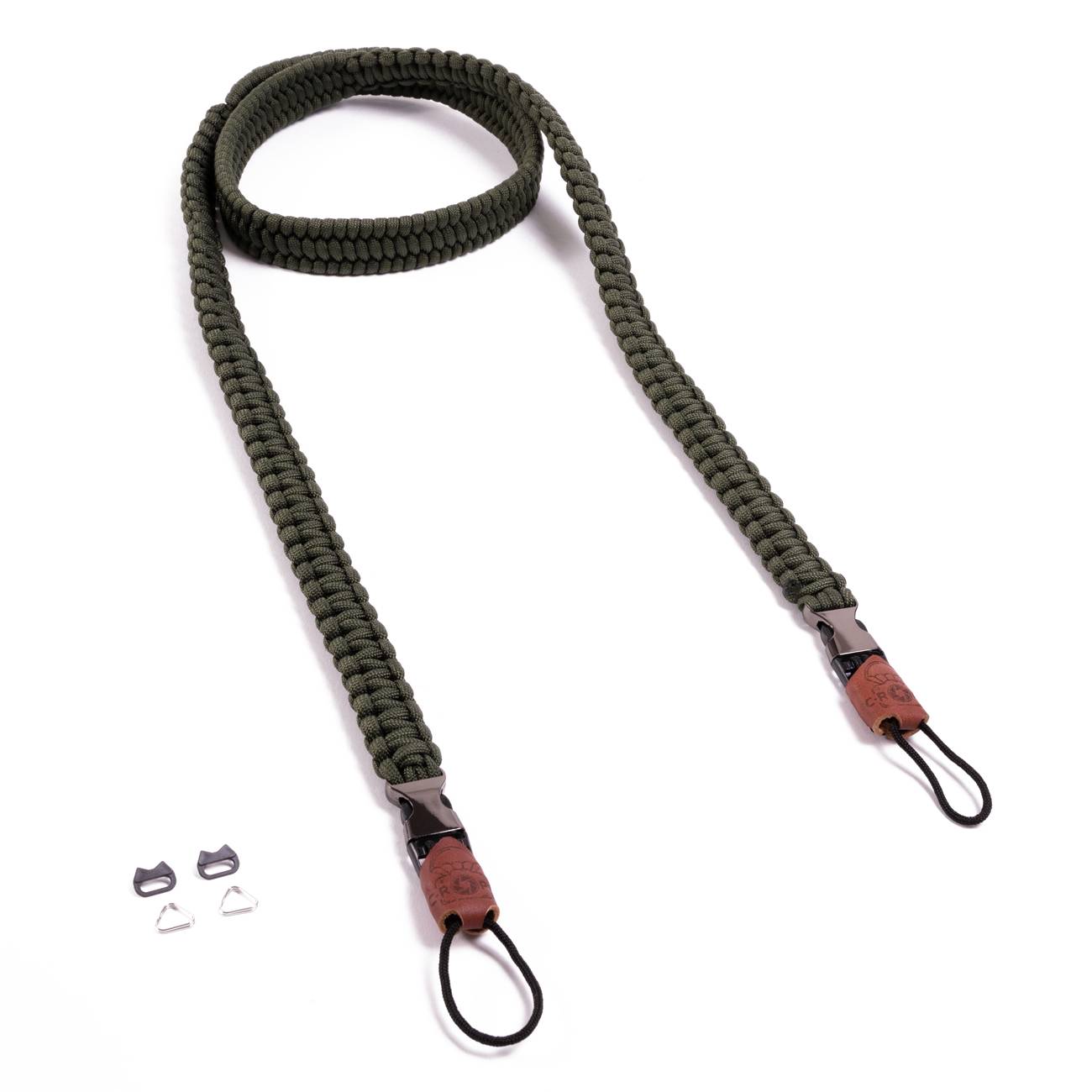 Kameragurt Traveler aus Paracord Military Olive retail