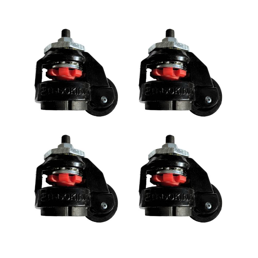 OPLITE Games OPLite Feststellbare Lenkrollen für R8 Cockpit schwarz