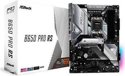 ASRock B650 Pro RS Mainboard Sockel (PC) AMD® AM5 Formfaktor (Details) ATX Mainboard-Chipsatz AMD® B650
