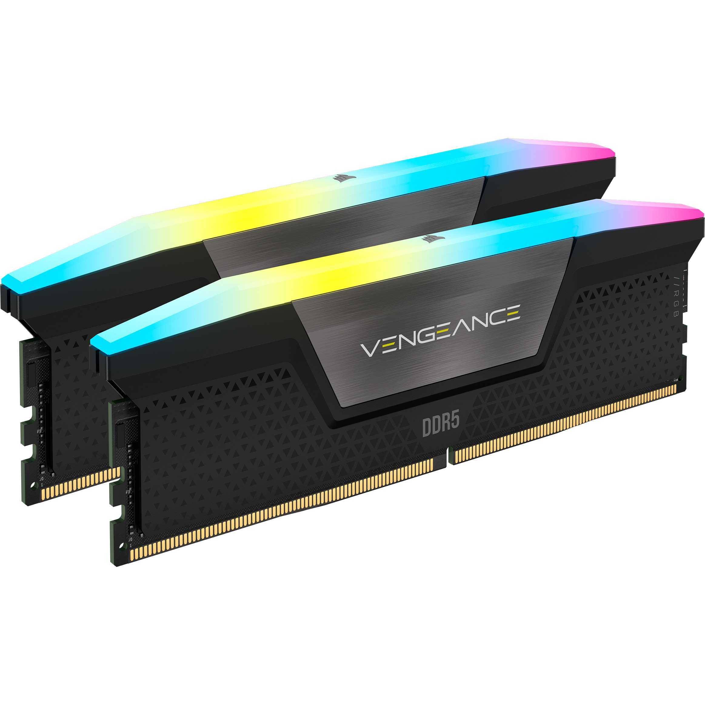 Corsair Vengeance RGB CMH96GX5M2B6600C32, 96 GB, 2 x 48 GB, DDR5, 4800 MHz, 288-pin DIMM