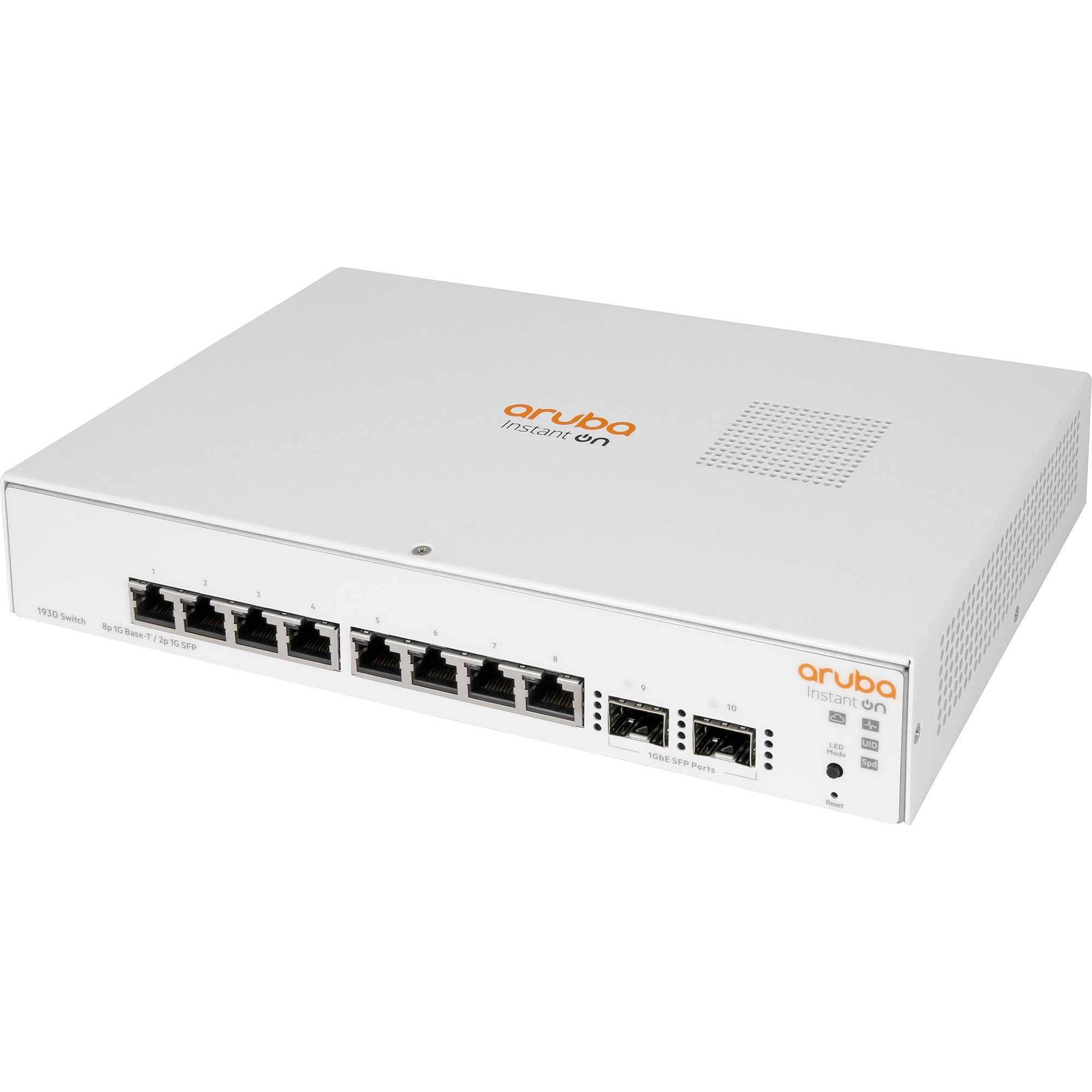 Hewlett Packard Enterprise HPE Aruba IOn 1930 8G 2SFP Switch Netzwerk Switch 8 + 2 Port