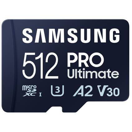 Samsung MB-MY512S - 512 GB - MicroSDXC - UHS-I - 200 MB/s - 130 MB/s - Class 3 (U3)