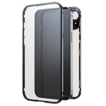 Black Rock 360° Glass Cover Apple iPhone 15 Plus Schwarz Induktives Laden, Stoßfest 1320TGC02