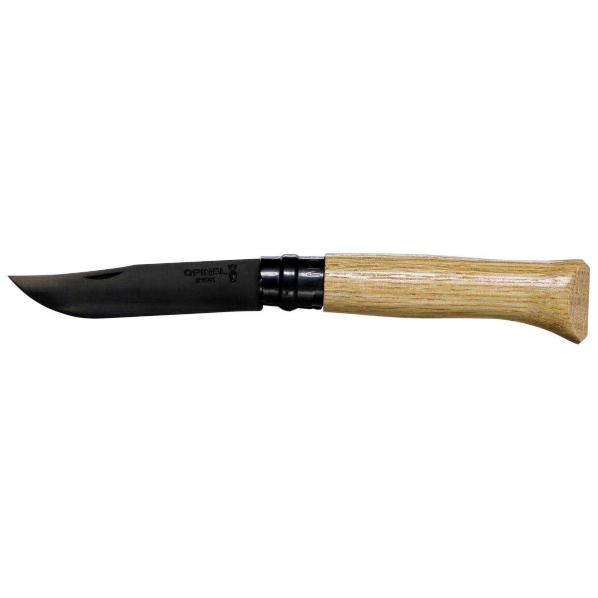 OPINEL Klappmesser No. 8 Black Oak braun 002172