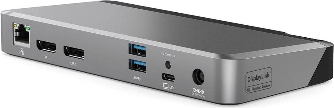 ALOGIC DX2 - Dockingstation - USB-C - 2 x DP
