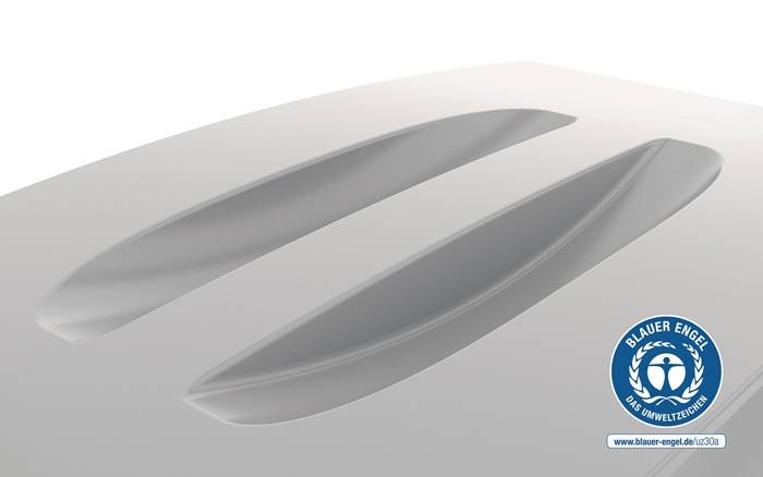 Durable DURABIN ECO 1800504050 Deckel Kunststoff (B x H x T) 520 x 295 x 275 mm Grau 1 St.