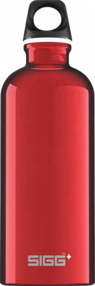 Wasserflasche Traveller1 Liter rot