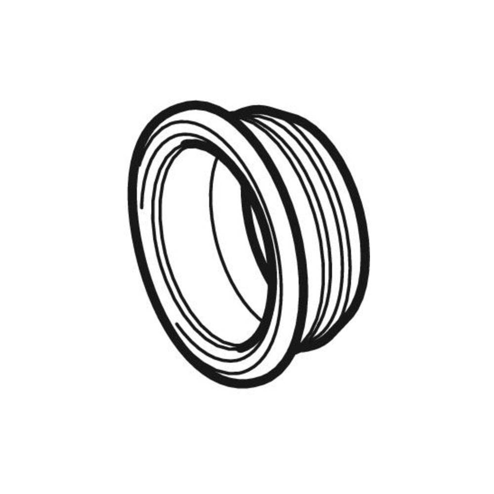 Geberit Manschette, d 32mm, d1 58mm, Schwarz