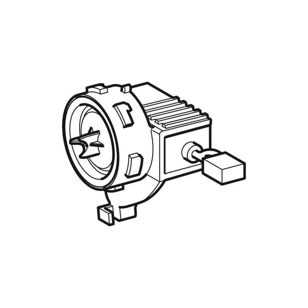 Geberit Magnetventil für Urinalsteuerung, 7 V, Kunststoff, 240523001