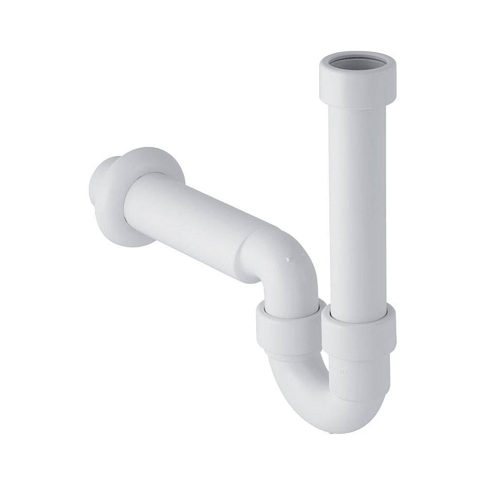 Geberit Rohrbogengeruchsverschluss für Geräte Außendurchmesser 40mm, Alpinweiß