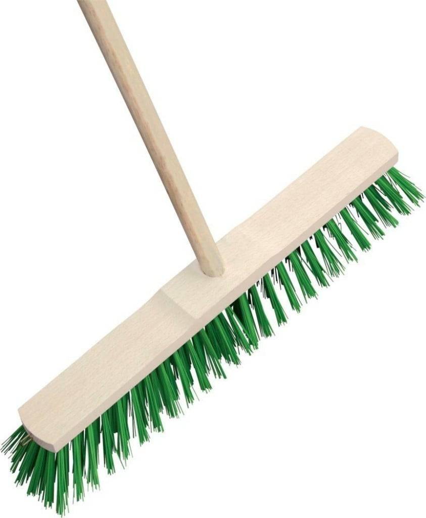 FLORAWORLD Garten- und Straßenbesen mit Stiel, Elaston, 50cm