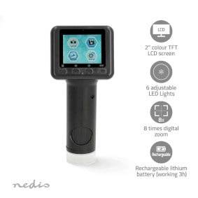 Nedis Mikroskop Kamera MCAM2424BK