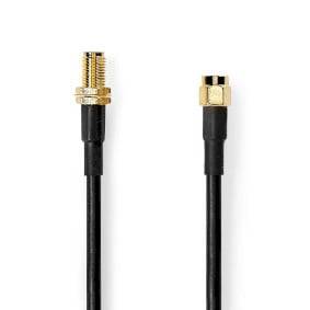 Antennenkabel| SMA-Stecker| SMA-Buchse| Vergoldet| - Kabel - Antenne/TV