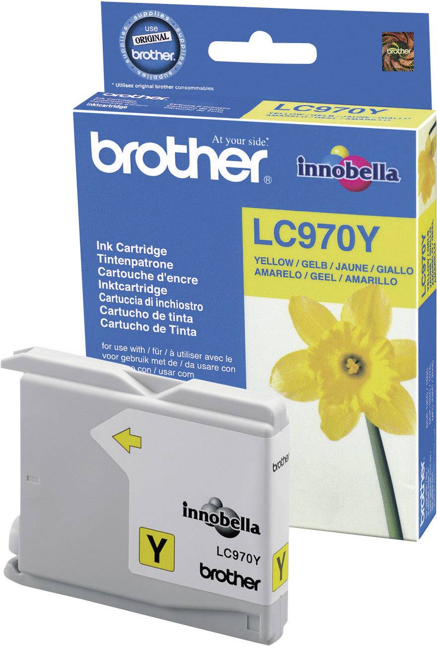 Brother Druckerpatrone LC-970Y Original Gelb LC970Y