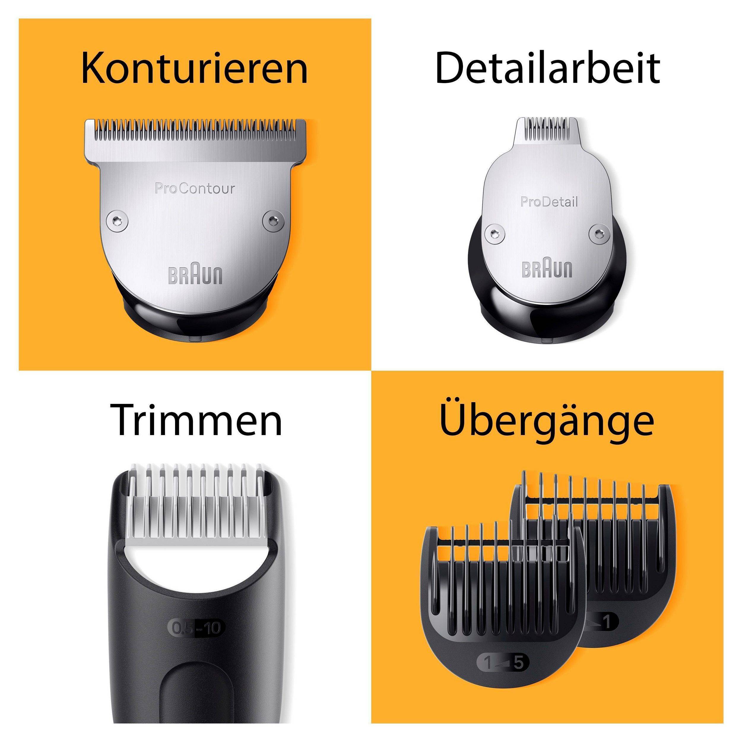 Braun Professional BeardTrimmer 9 BT9440 - Trimmerschnurlos - Chrom