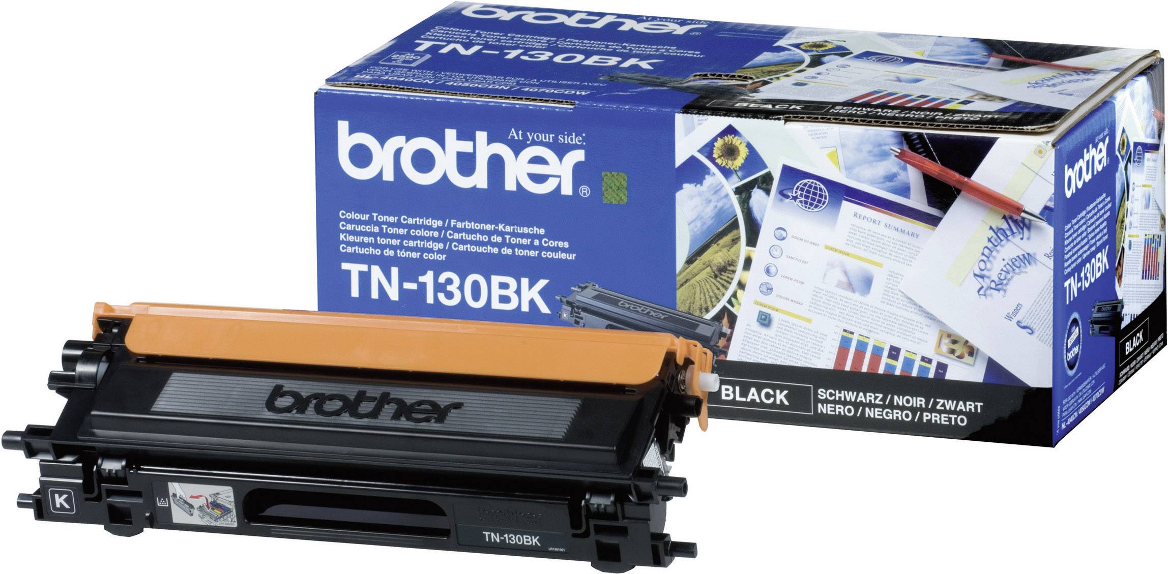 Brother Tonerkassette TN-130BK TN130BK Original Schwarz 2500 Seiten