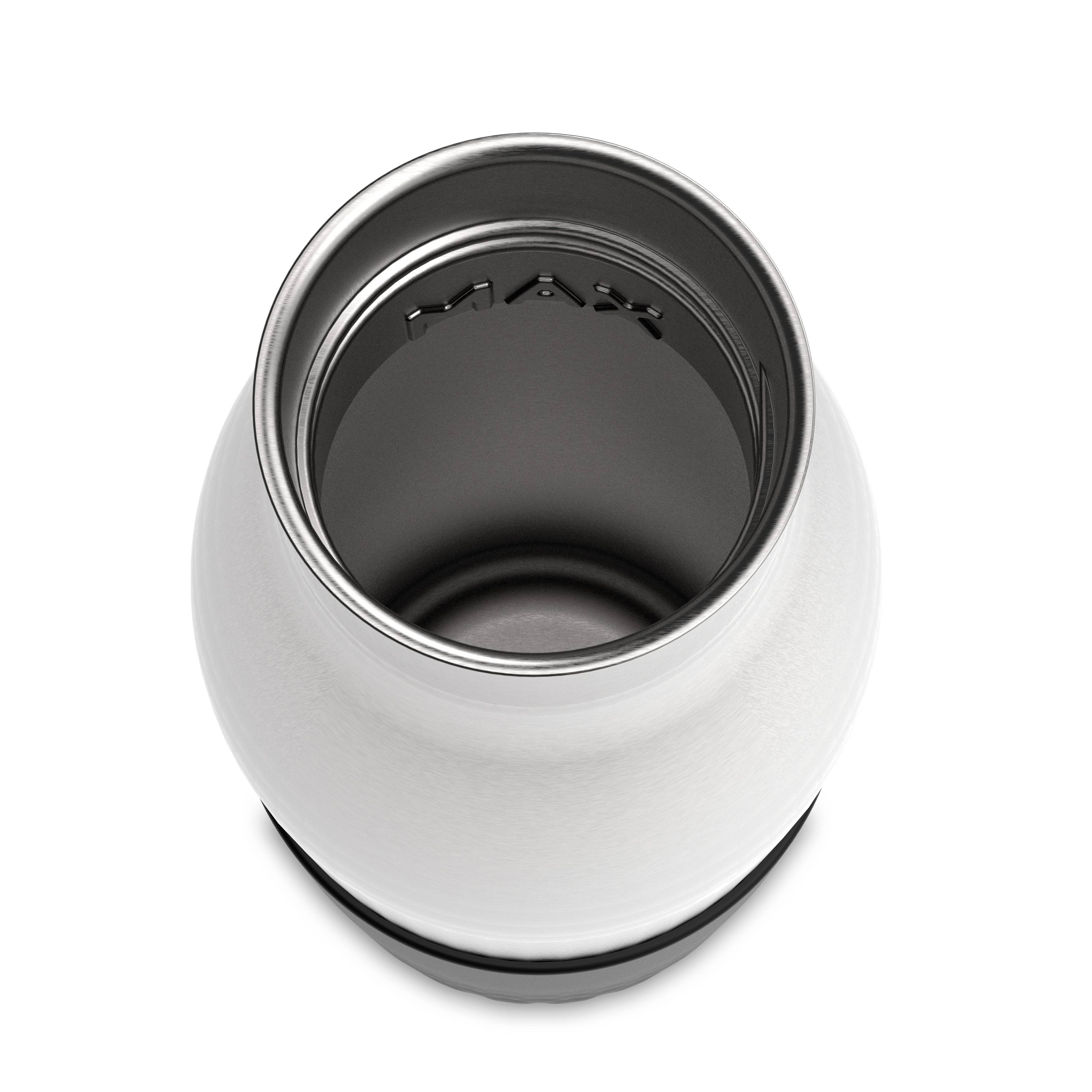 EMSA Bludrop Sleeve N3111100, 700 ml, Tägliche Nutzung, Schwarz, Edelstahl, Edelstahl, 12 h, 6 h