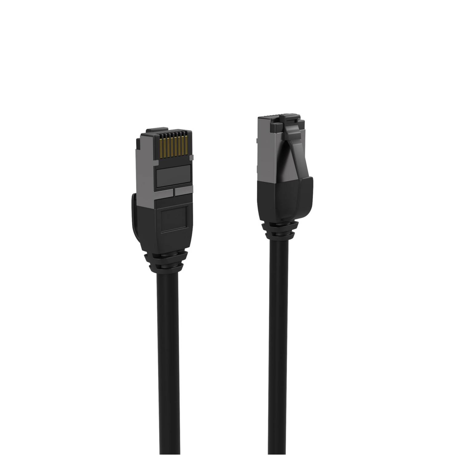 Flexline FL31-47035, 2 m, Cat8.1, U/FTP (STP), RJ-45, RJ-45, Schwarz