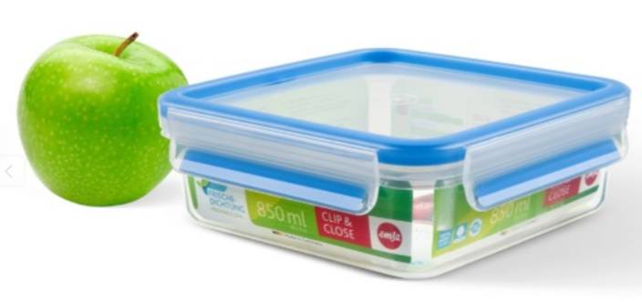 Groupe SEB WMF Frischhaltedose quadratisch 0,85l CLIP CLOSE qu.