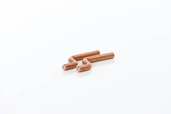CU-Elektrodenpaar 7452 Durchmesser 12mm S-Form ELMAG