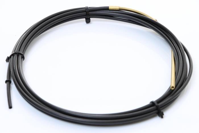 Seele f.MIG/MAG-Schlauchpakete Länge 4m f.Draht-D.1-1,2mm Kohle-PTFE SB ELMAG