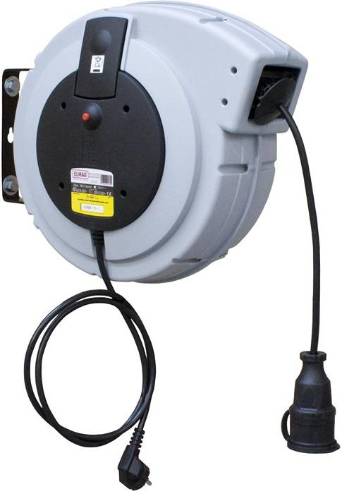 Kabelaufroller MAJOR 230 Länge 25m automatisch Schutzklasse IP 24 ELMAG