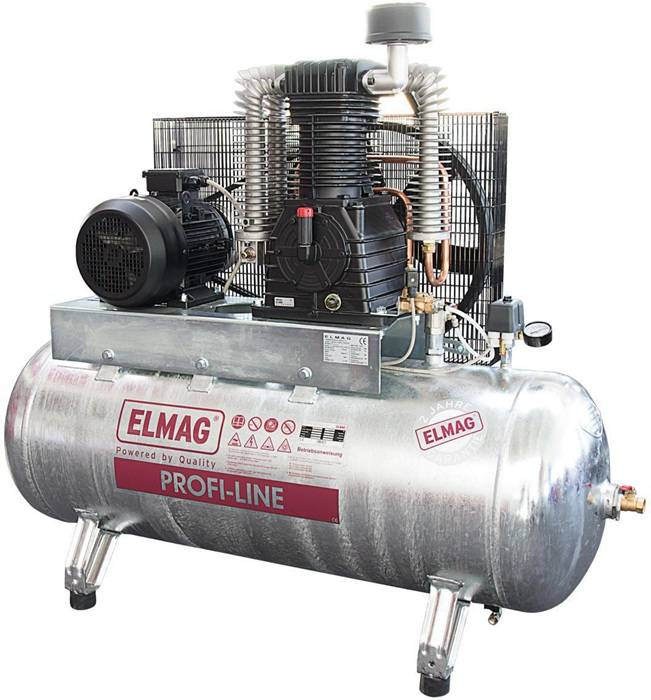 Kompressor PL-Z 1200/10/270 D 1200l/min 10bar 7,5kW 400V Behältervolumen 270l