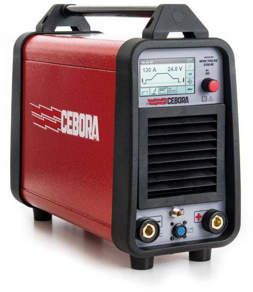Schweißinverter Cebora WIG WIN TIG DC 220 M Schweißst.WIG 5-220/MMA 10-140A 230V