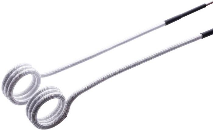 Induktionsspirale seitlich D.25mm HC-25-I zu HEAT CHAMP 1kW ELMAG