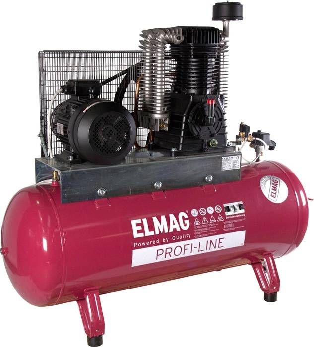 Kompressor PL 1200/10/270 D 1200l/min 10bar 7,5kW 400V Behältervolumen 270l