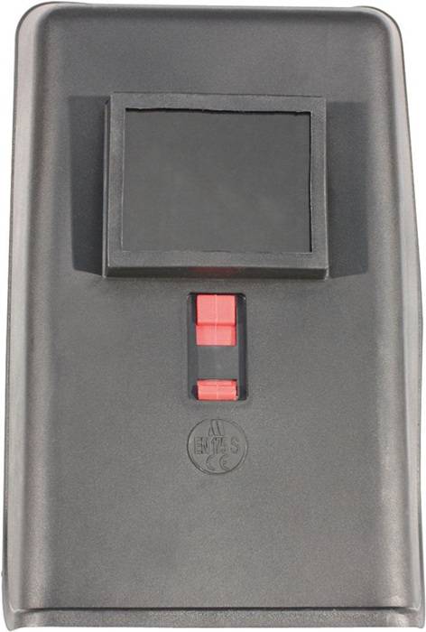 Handschweißschirm m.Gläser 90x110mm PVC ELMAG