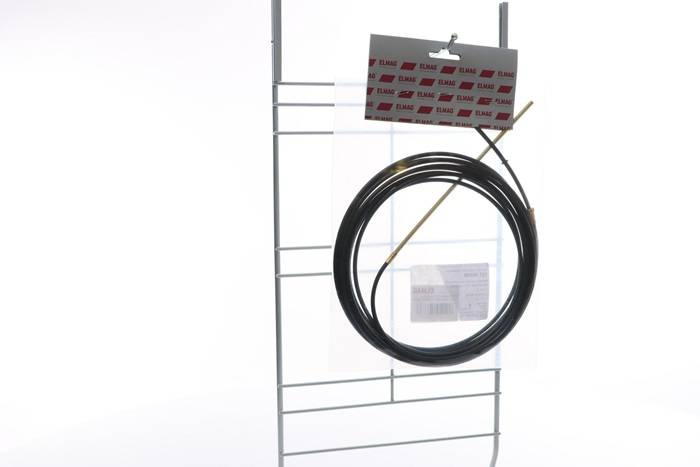 Seele f.MIG/MAG-Schlauchpakete Länge 5m f.Draht-D.1-1,2mm Kohle-PTFE SB ELMAG