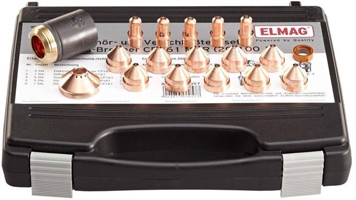 Zubehör-/Verschleißteileset f.CP70C MAR (20-70 Amp.) ELMAG