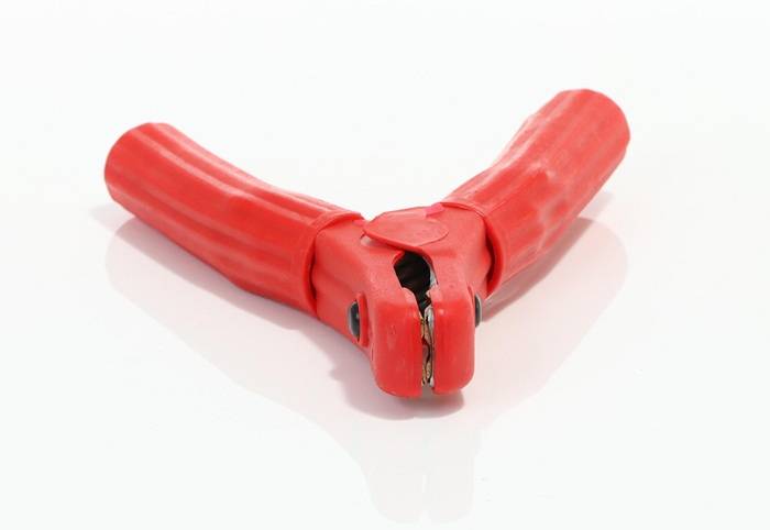 Polklemme 600A Länge 165mm rot vollisoliert Universal ELMAG