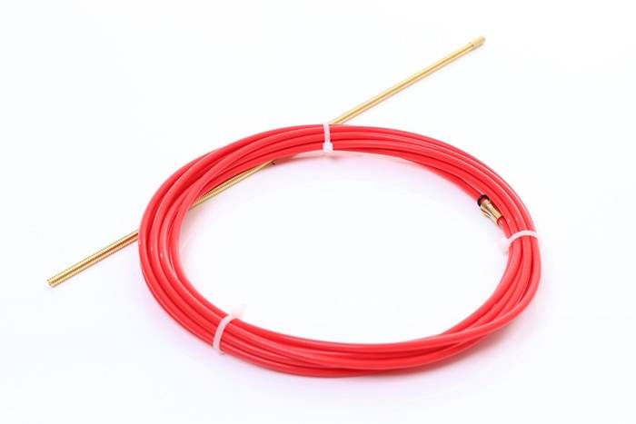 PTFE-Seele 4m D.1,0 -1,2mm rot f.Alu/Edelstahl/Miglötdraht 1St./SB ELMAG