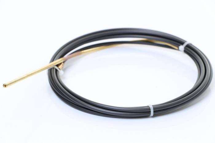 Seele f.MIG/MAG-Schlauchpakete Länge 3,5m f.Draht-D.1-1,2mm Kohle-PTFE ELMAG