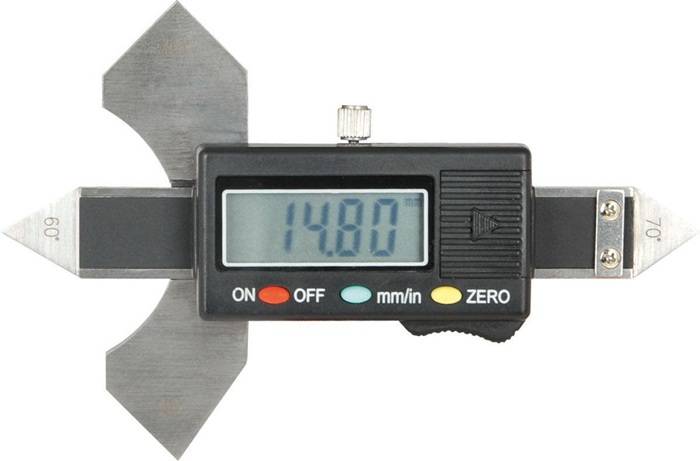 Schweißnahtlehre Digital V-Naht 60/70/80/90Grad ELMAG