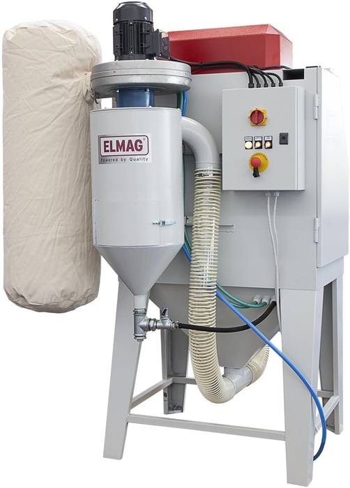 Sandstrahlkabine PAL-3L Max. Werkstückgröße 70x100x50cm ELMAG