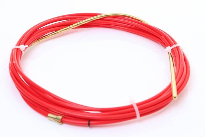 PTFE-Seele 3m D.1,0 -1,2mm rot f.Alu/Edelstahl/Miglötdraht 1St./SB ELMAG