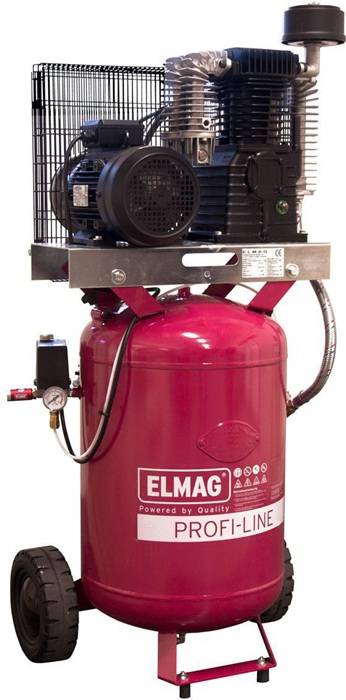 Kompressor PL-V 600/10/100 D 600l/min 10bar 4kW 400V Behältervolumen 100l